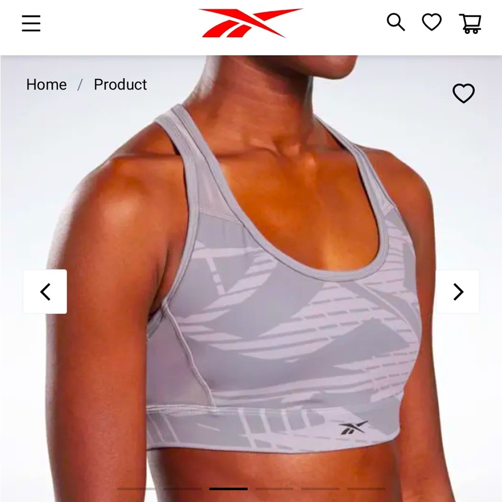 LES MILLS X REEBOK Racerback Bra
